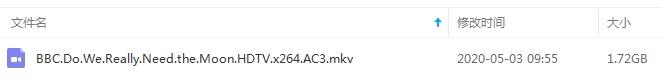 BBC纪录片《我们真的需要月亮吗》视频英语中字百度云网盘下载