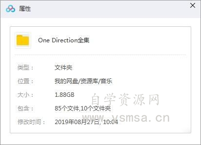 单向组合(One Direction)1D乐队5张专辑无损歌曲